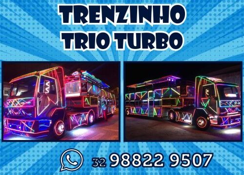 Carreta Trio Turbo Cataguases Trenzinho